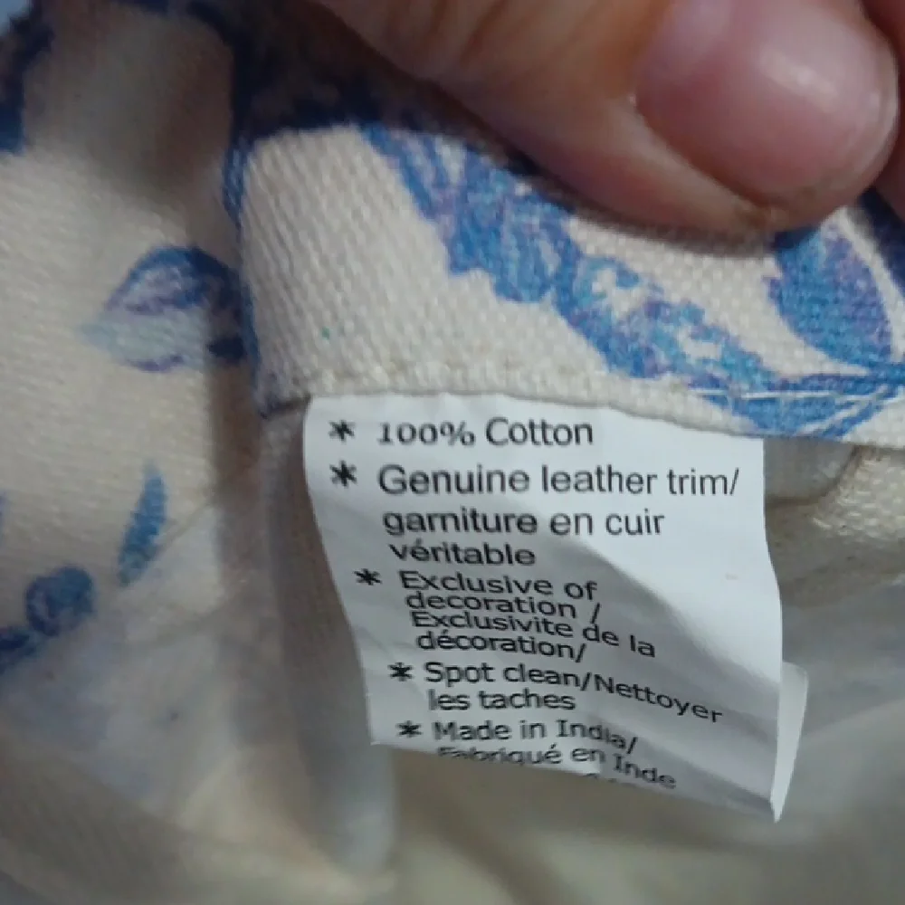 Laura Ashley Blue Floral Tote Bag - Picture 7 of 7